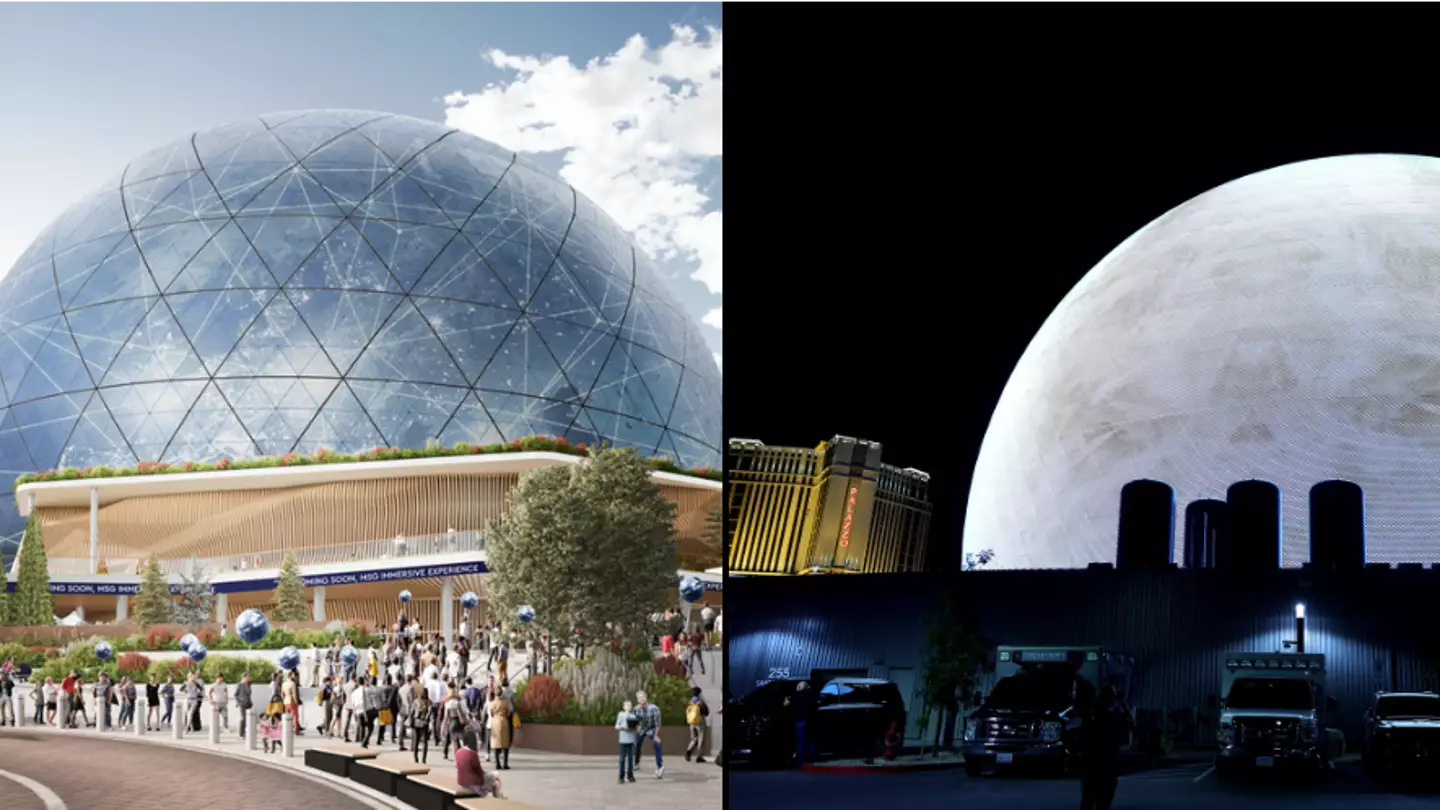 £800 million Las Vegas-type sphere set to be built in London