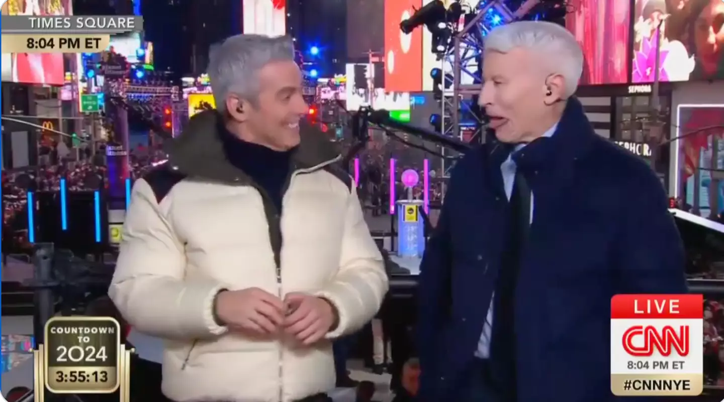 Anderson Cooper isn't much of a tequila fan.