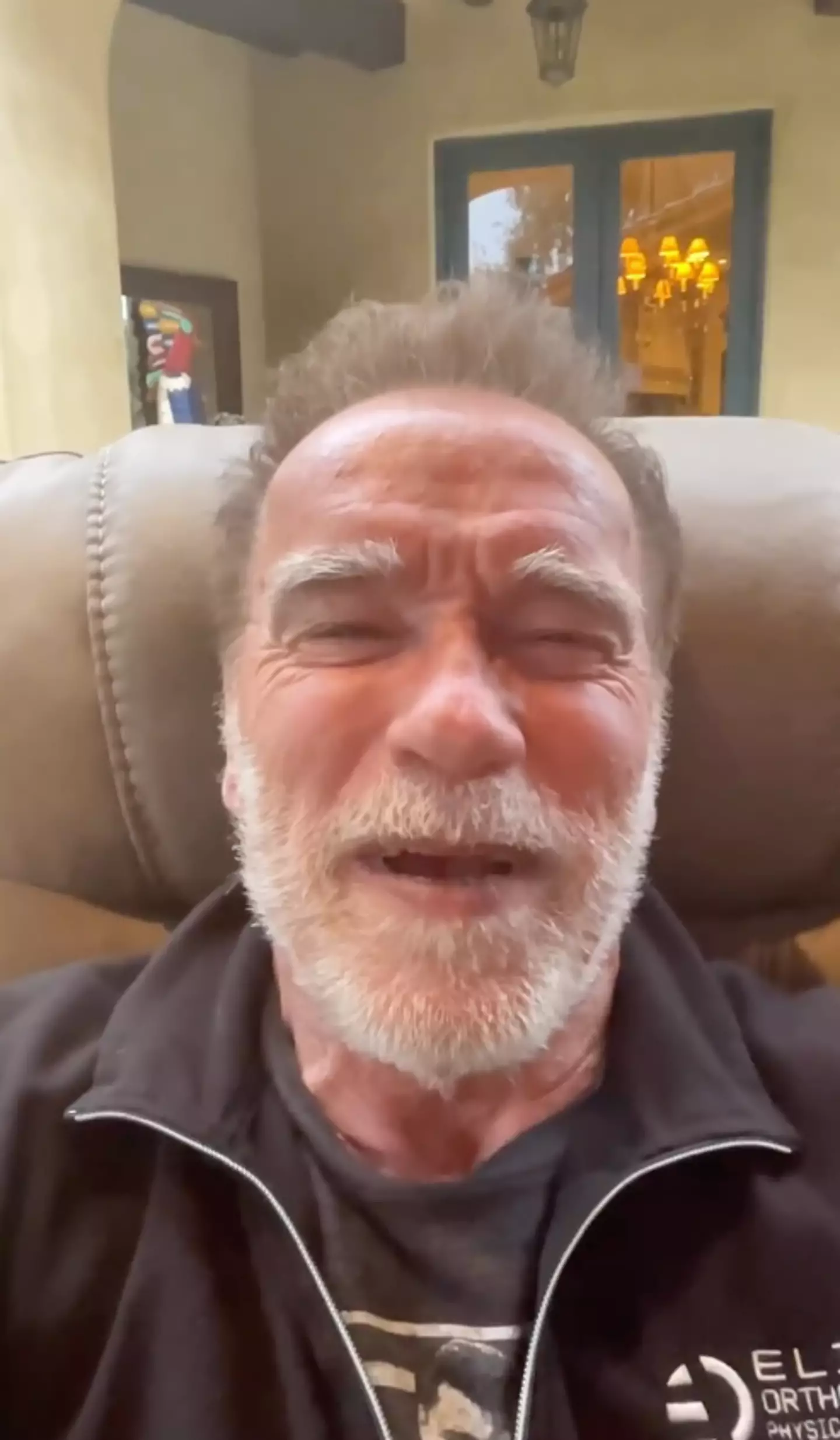 Arnold Schwarzenegger has revealed his daily diet.