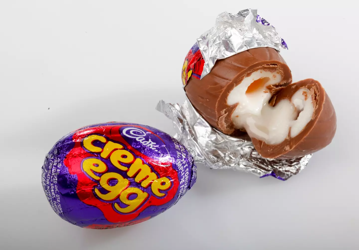 Cadbury Creme Eggs have a famous gooey centre.