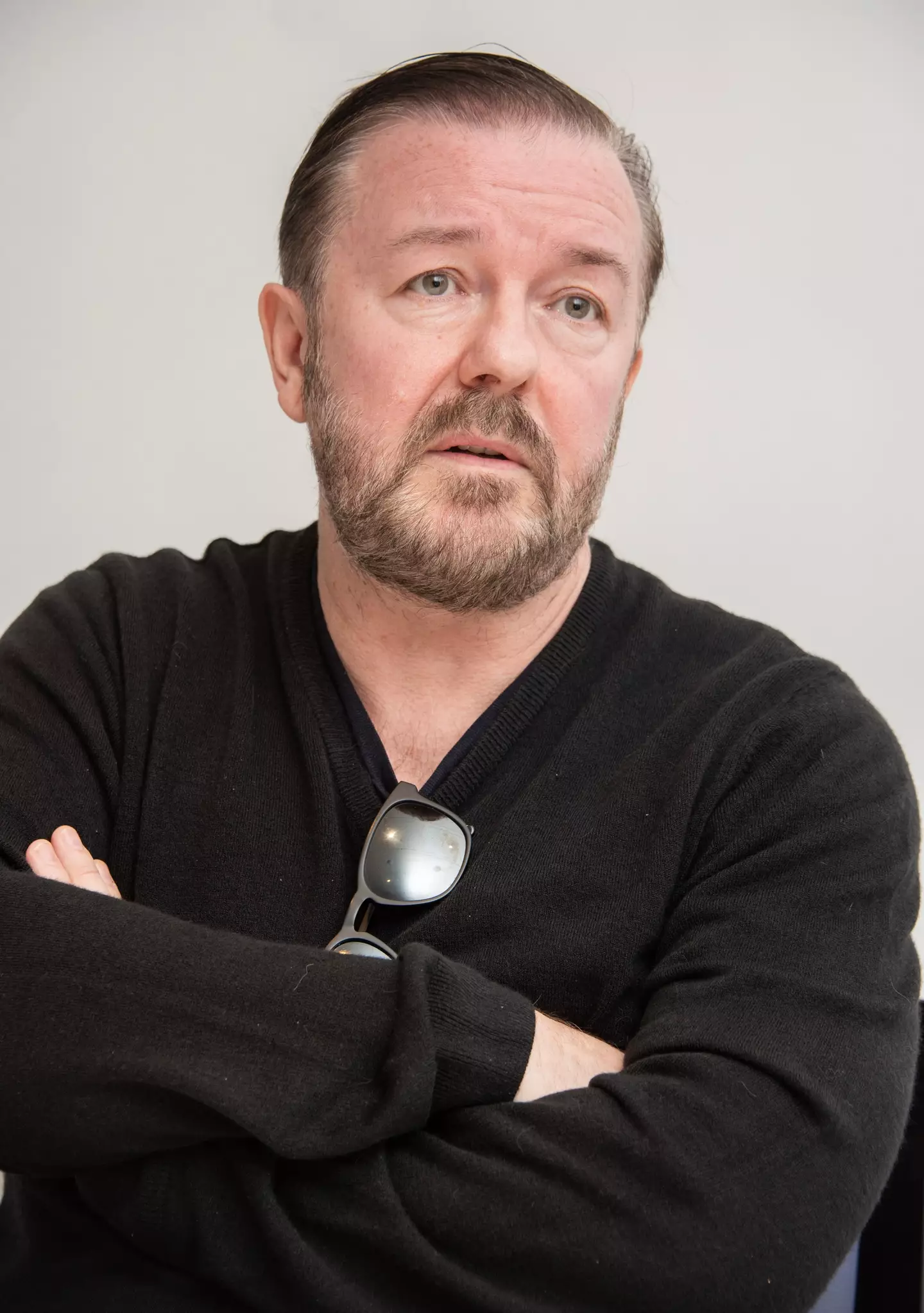 Thousands of people have signed a petition demanding Netflix remove Ricky Gervais' upcoming skit.