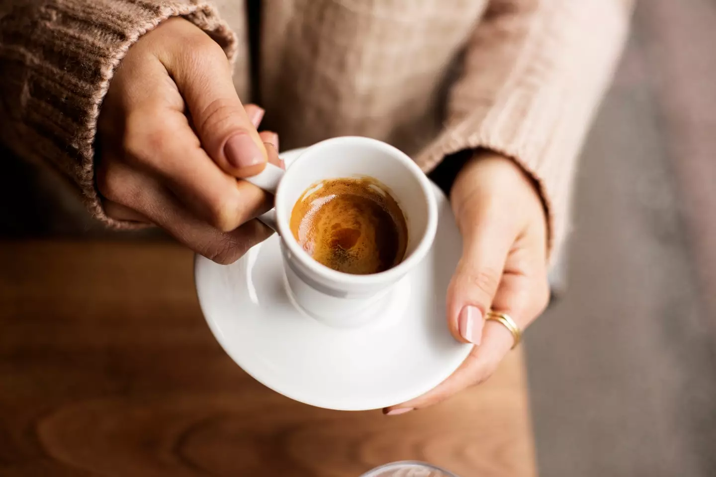 The long-term study indicated that morning coffee drinkers were less likely to die (Getty Stock Photo)