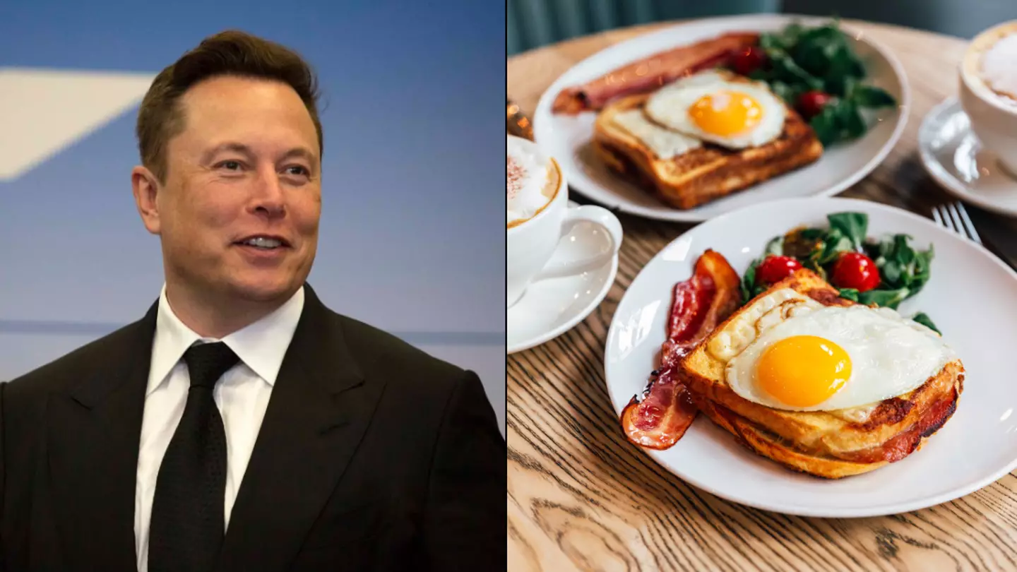 Doctor reveals health benefit of Elon Musk's unusual breakfast he eats to 'power up' in the morning