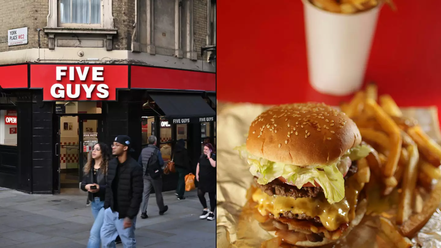 Five Guys customers are only just finding out why you get loads of fries in the bag