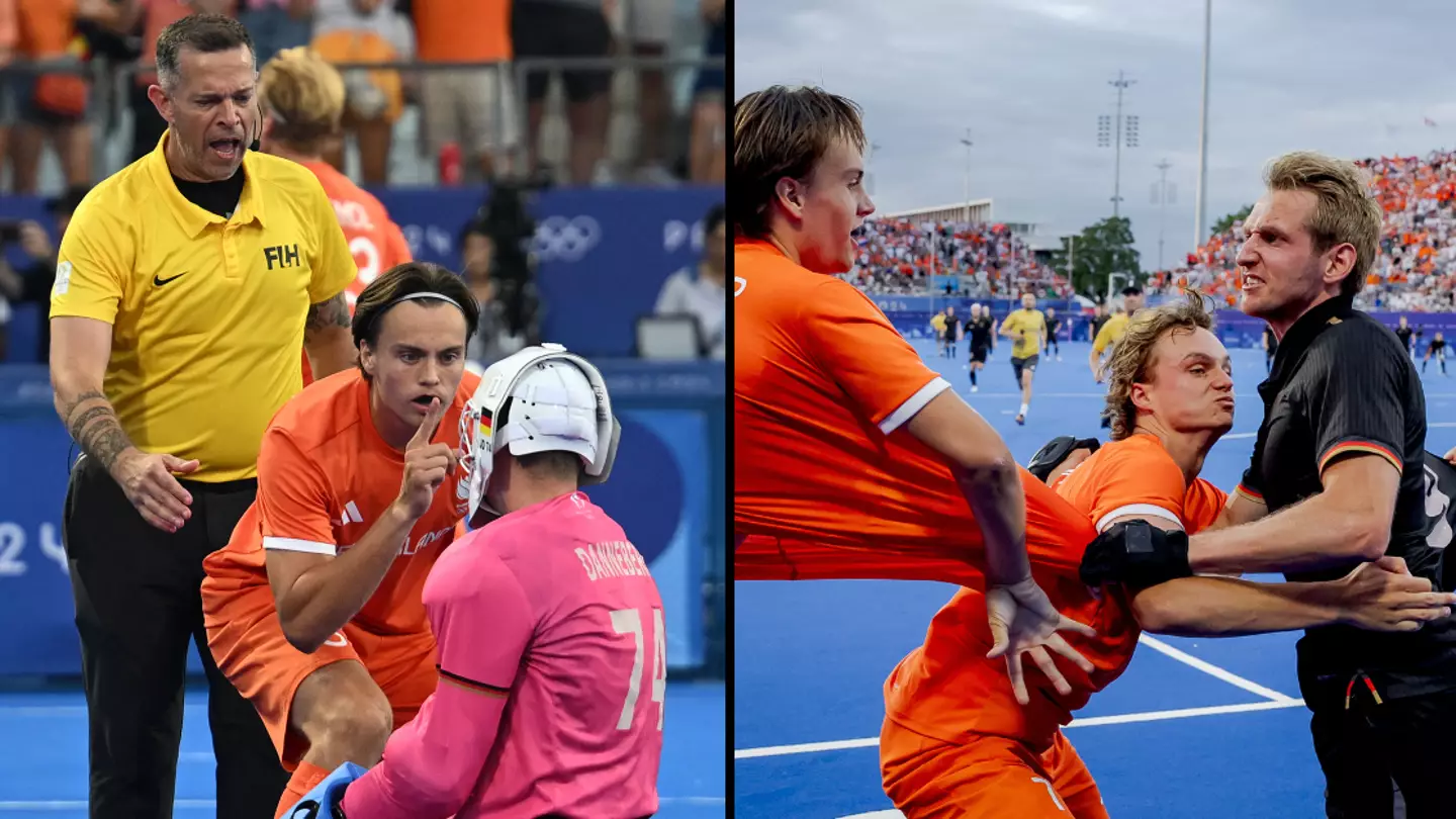 Fans fume with Olympics hockey player after causing huge brawl with 'unsportsmanlike' reaction to winning gold