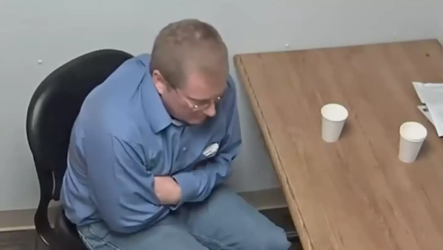 Paul began rocking back and forth.