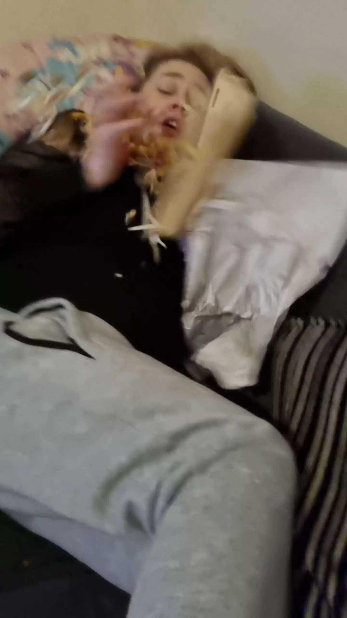 Jamie received quite a shock from her boyfriend Rob.