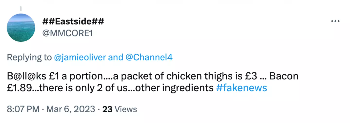 The cooking show has sent the internet into a spiral.