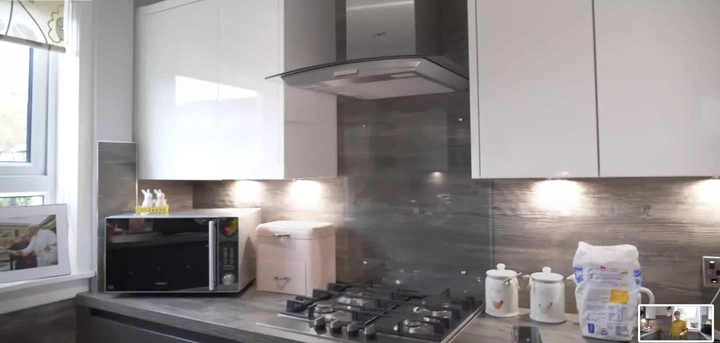 The house has been redone in more recent times.