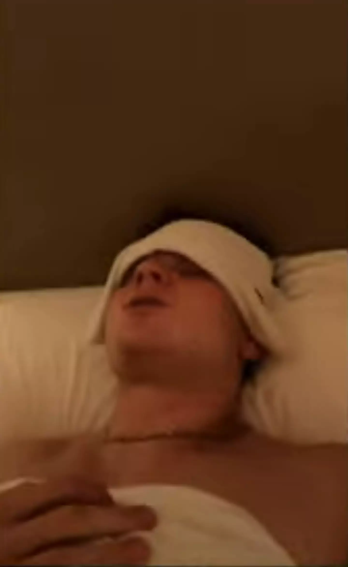He says he nearly died. (Youtube/Alex Kovsky)