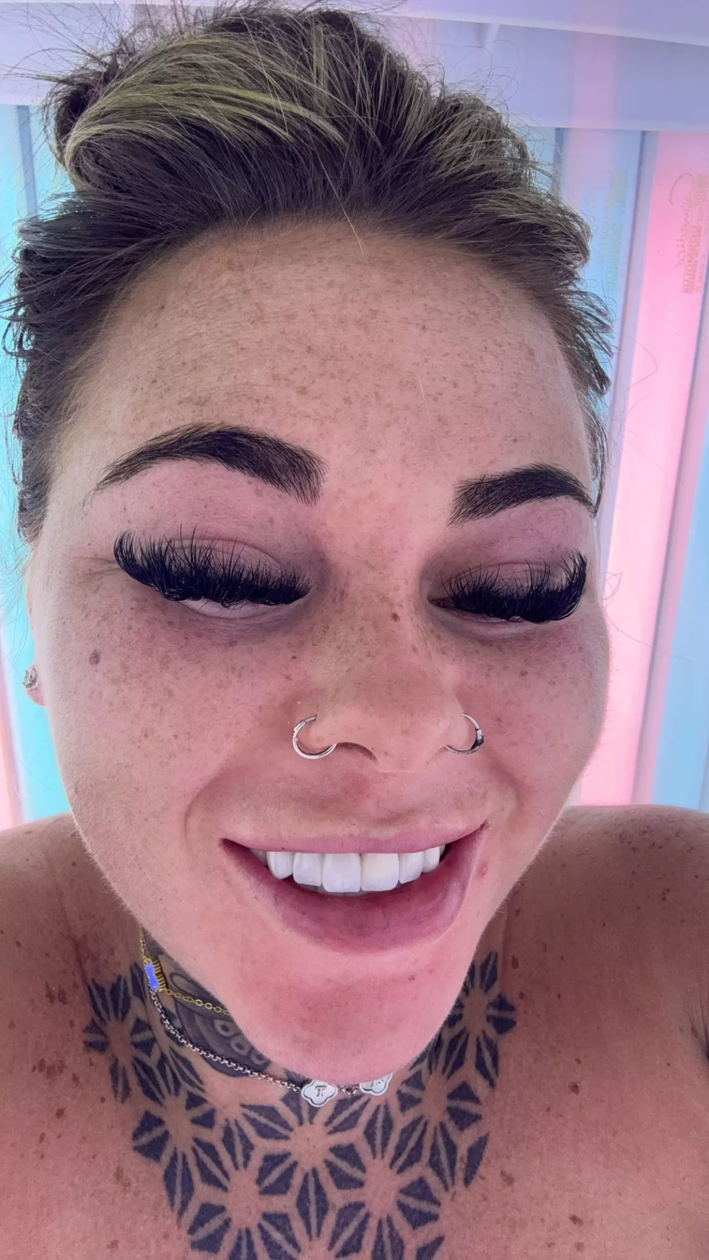 Natalia Armstrong used to be an avid sunbed user, but after her horrific experience, she's naturally having second thoughts about using one again (Kennedy News and Media)