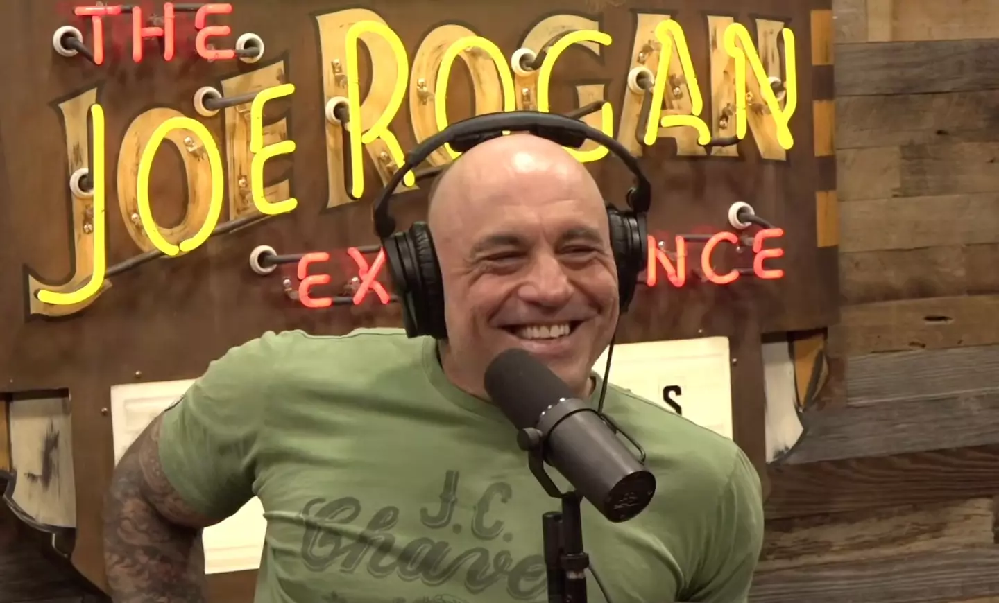 Rogan mocked Clinton's claim that he does not need any 'protection' (YouTube/The Joe Rogan Experience)