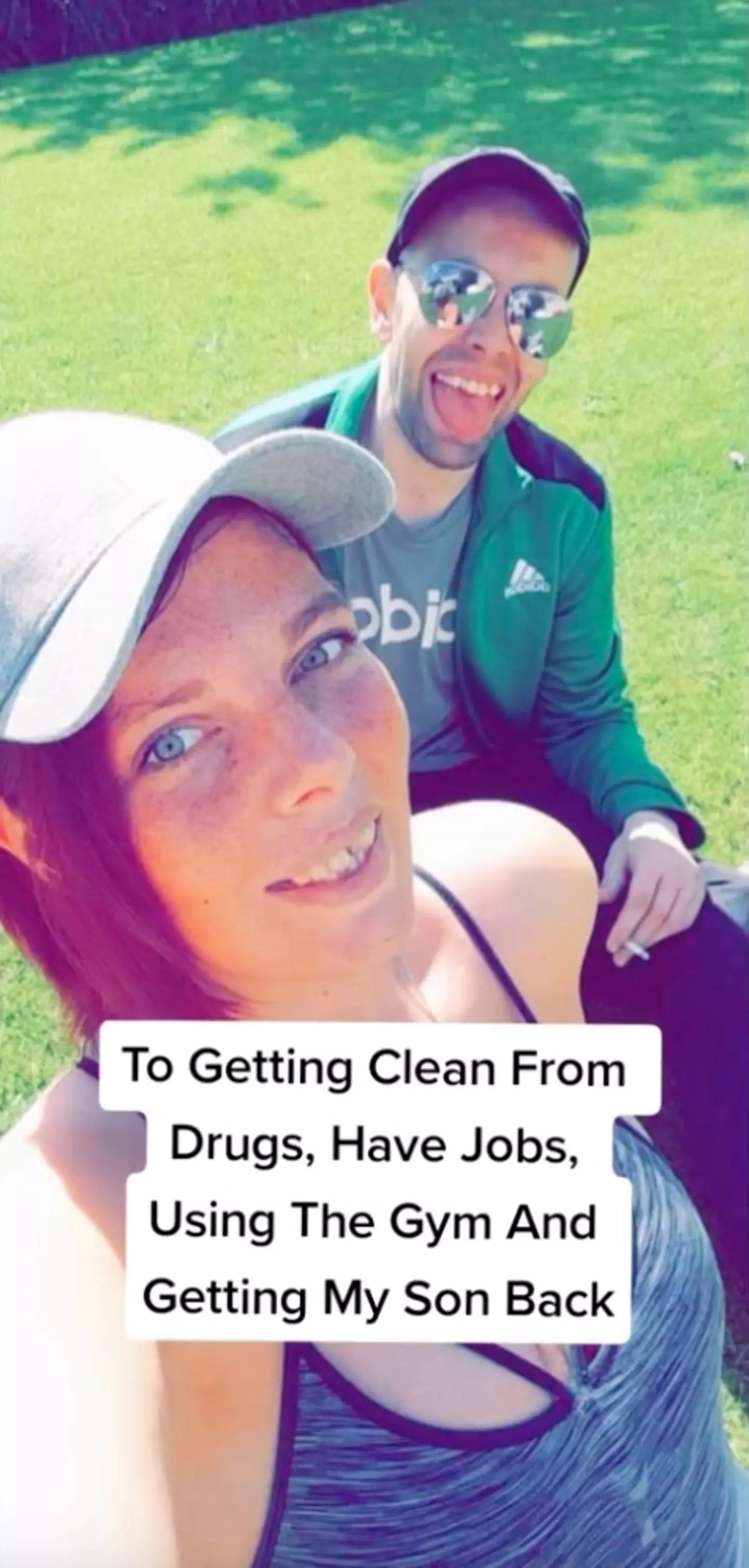 The pair are taking it one day at a time.