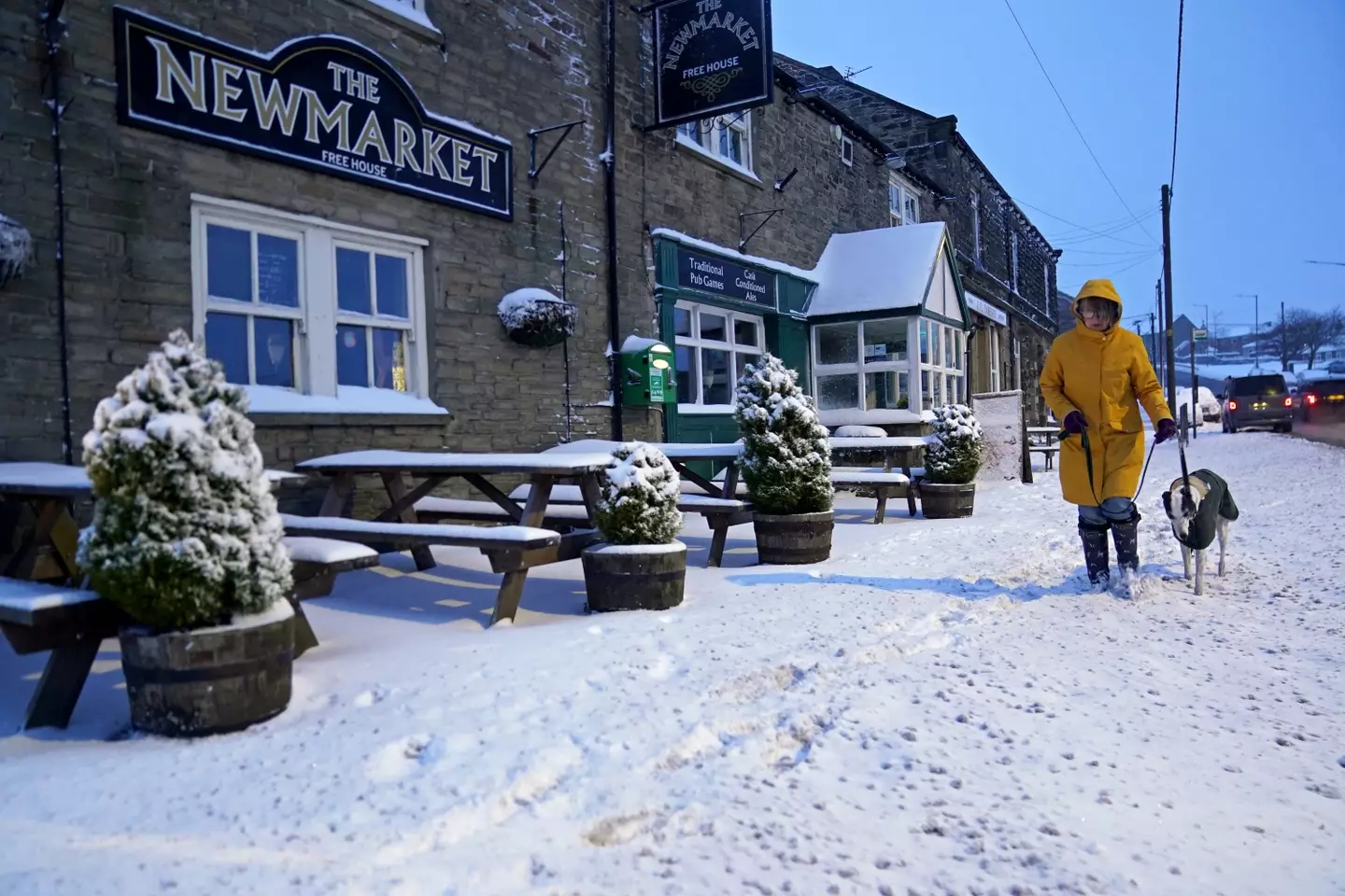 Not quite beer garden weather yet, sadly.