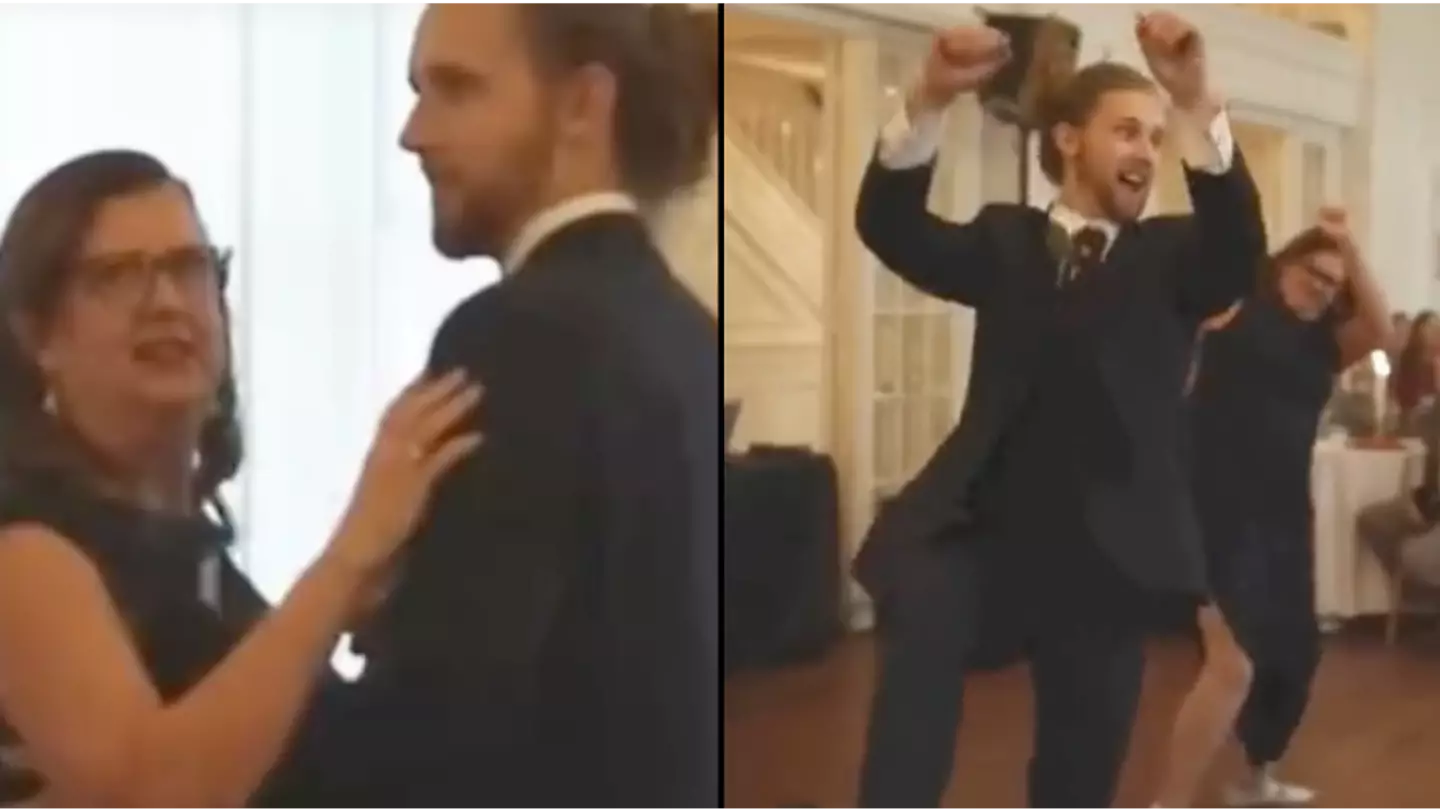 Mum and son’s dance at wedding takes a turn after Soulja Boy comes on