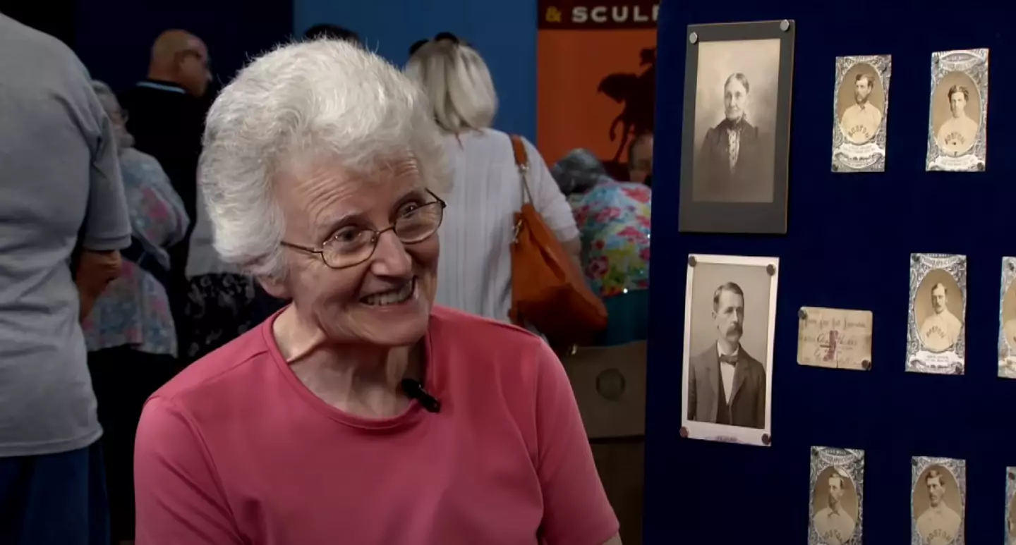 The seven figure valuation left the woman speechless (YouTube/PBS)