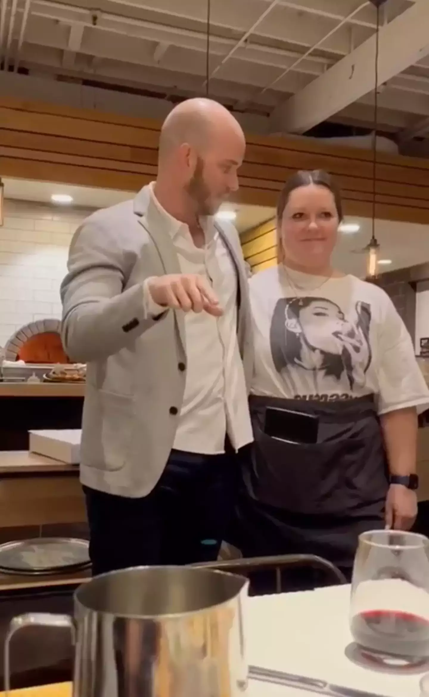 They tipped her thousands.