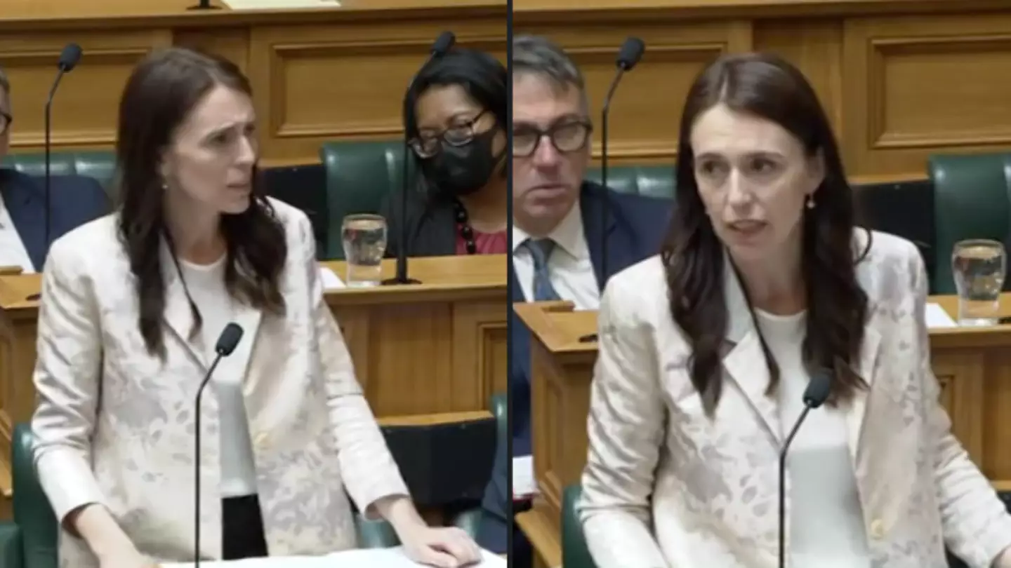 Jacinda Ardern 'apologises' after being caught calling politician an 'arrogant prick'