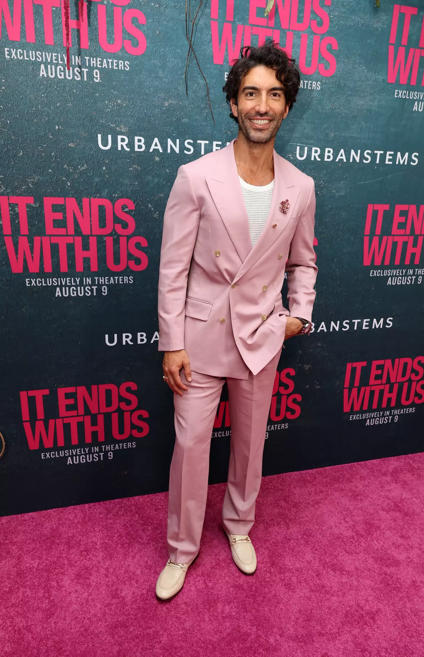 Justin Baldoni starred in and directed It Ends With Us (Eric Charbonneau/Getty Images for Sony Pictures)