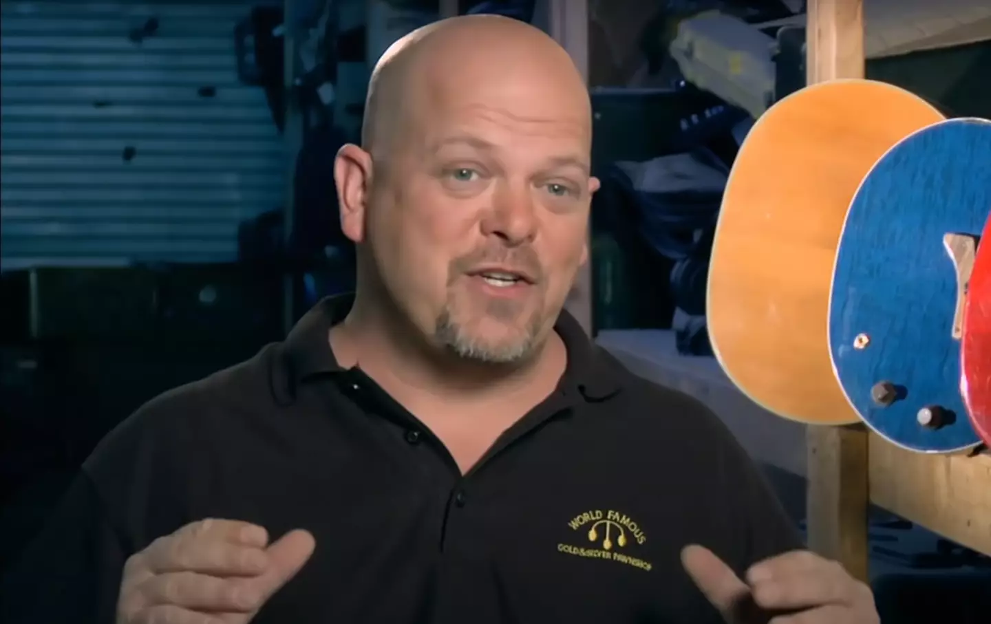 Rick really wanted the gun desk, but they couldn't determine if it was made before 1898 or not (YouTube/Pawn Stars)