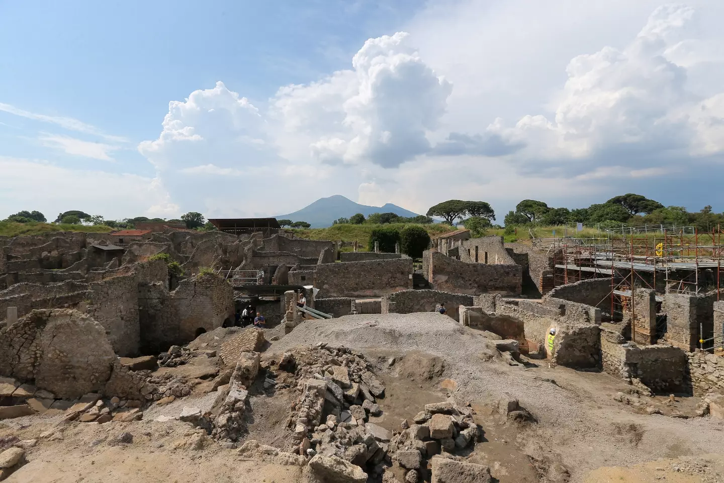 More discoveries continue to be made at the site of Pompeii (Marco Cantile/LightRocket via Getty Images)