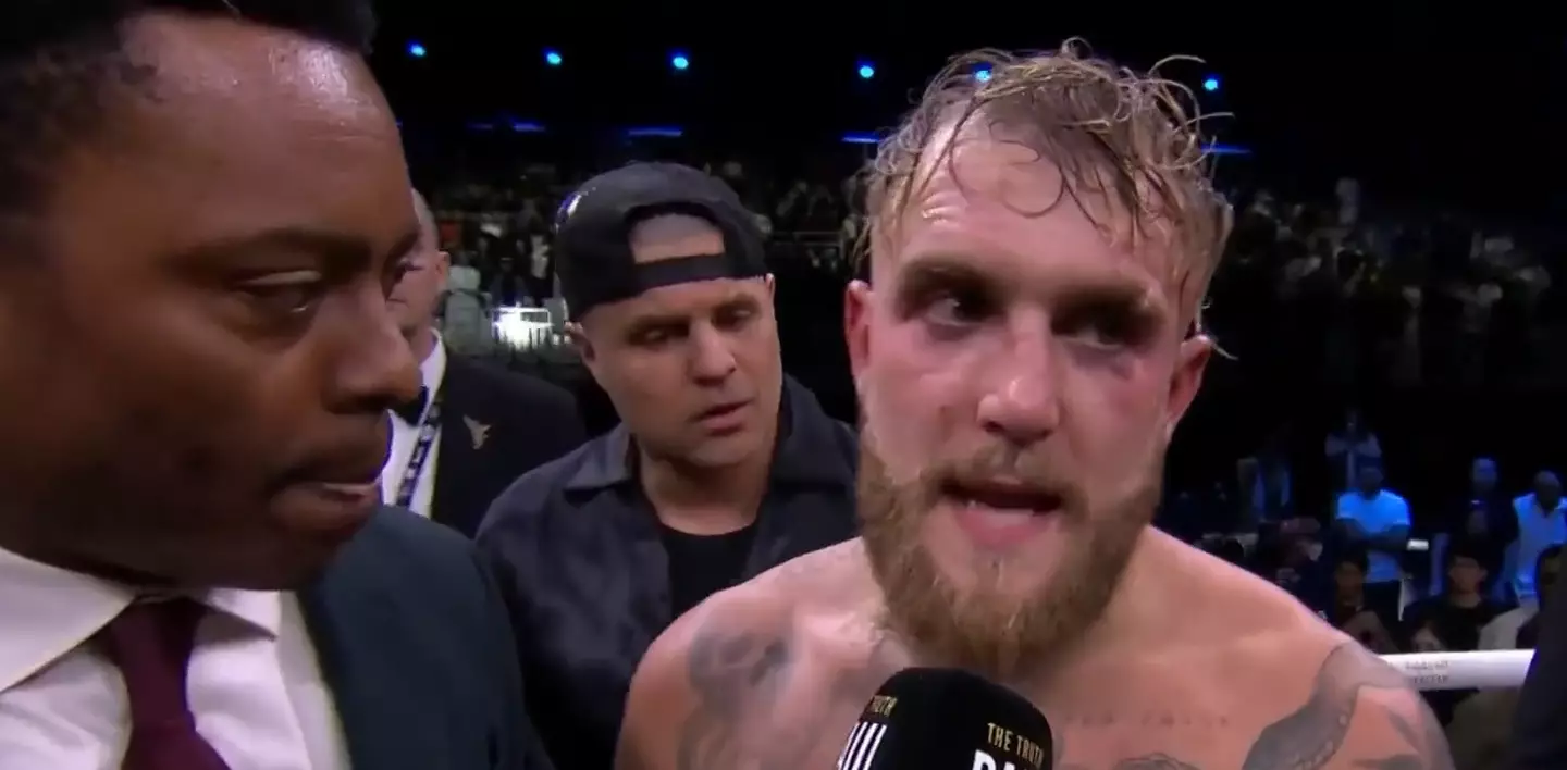 Jake Paul quoted Wolf of Wall Street after the fight.
