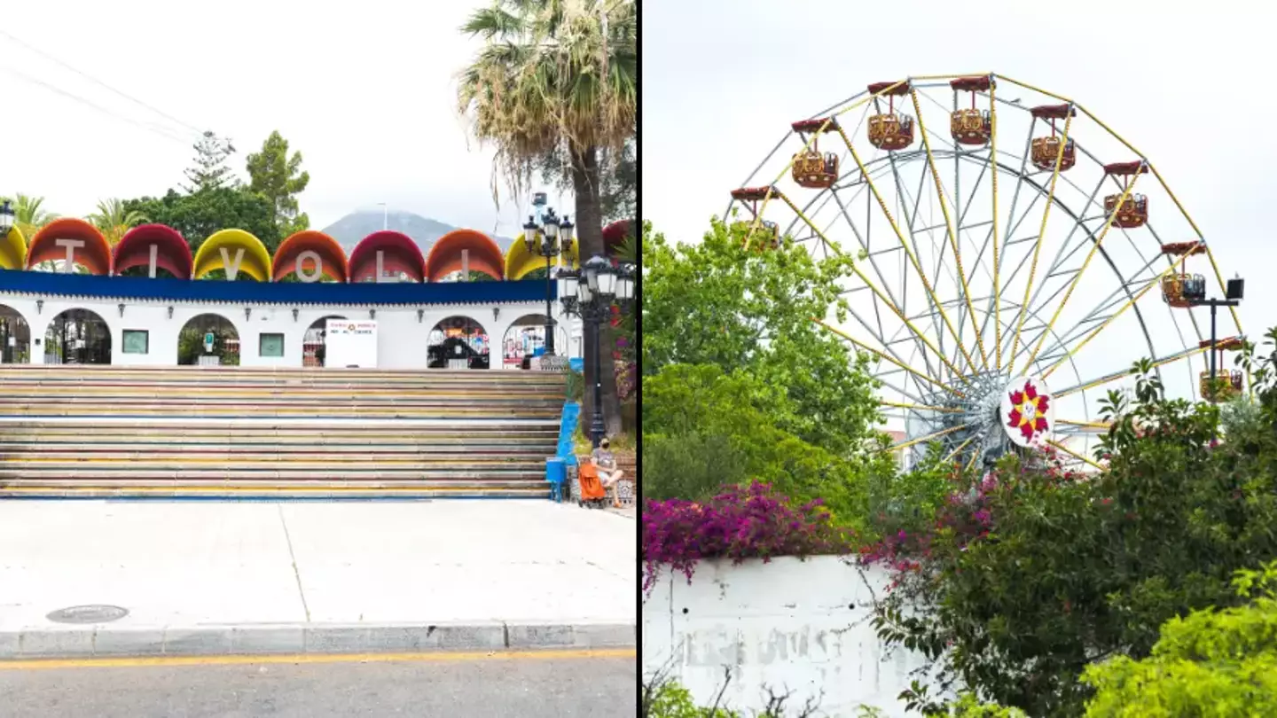 Eerie abandoned theme park still has staff working there with loophole making it hard for them to leave