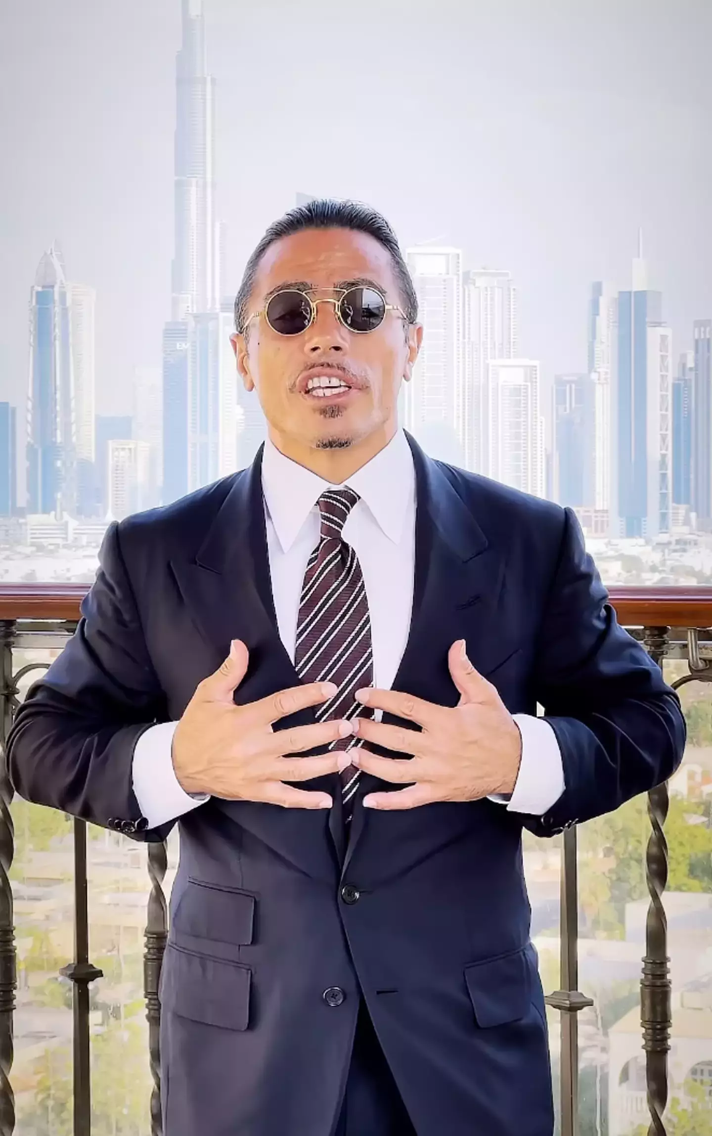 People said they had never heard Salt Bae speak before. (Instagram/@nusr_et)