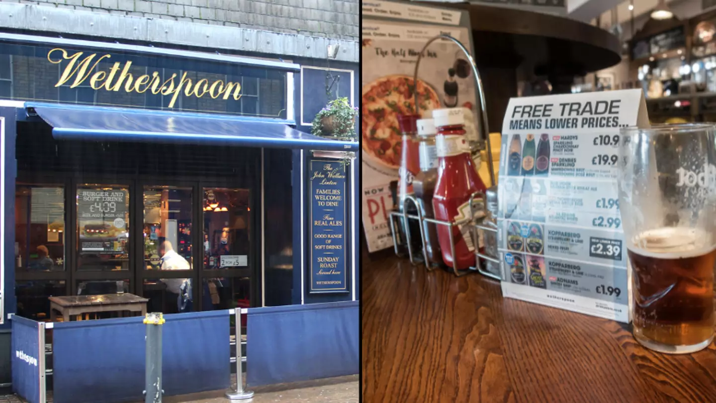 Wetherspoon's pubs used to have a different name but Tim Martin changed it