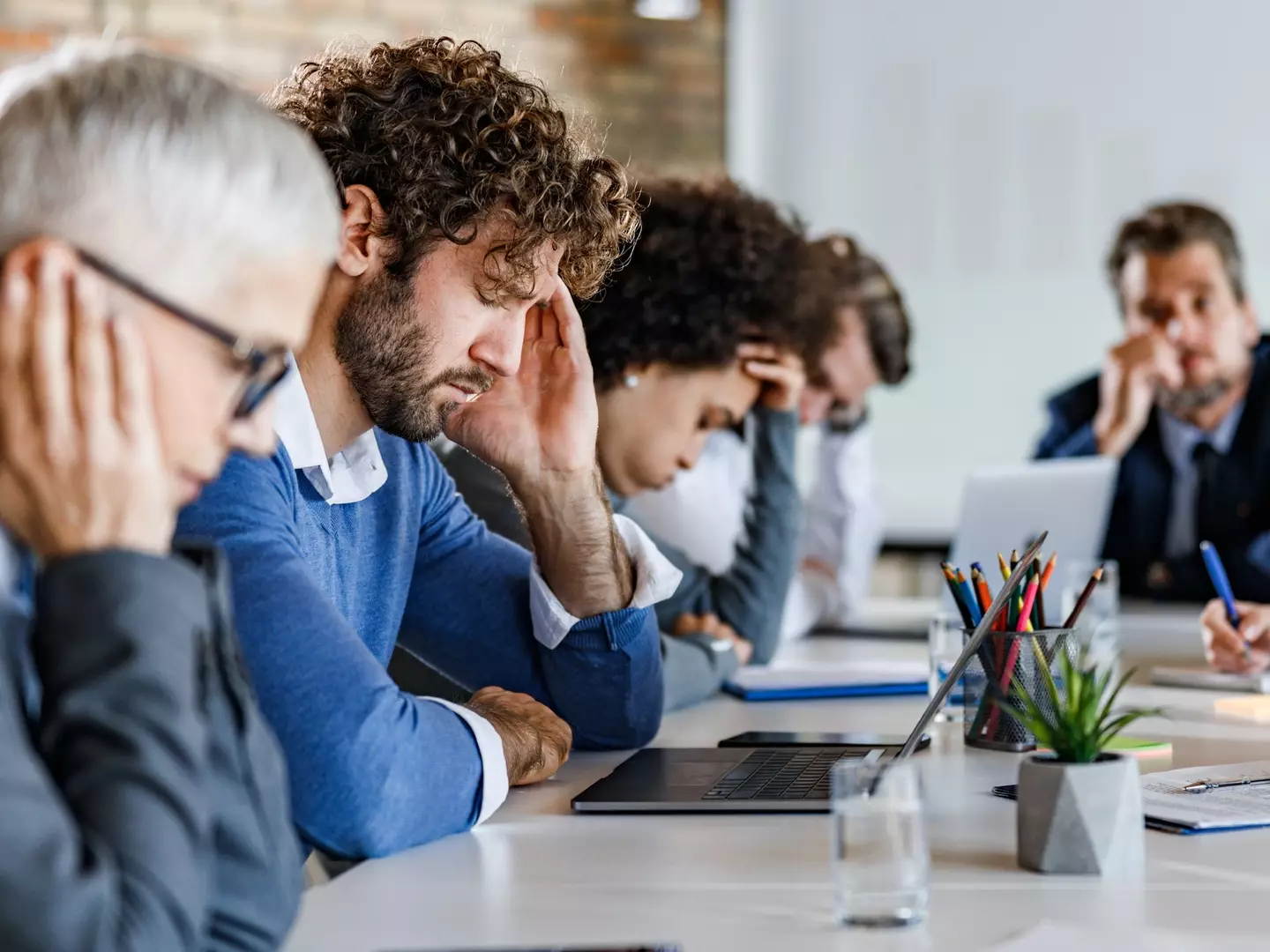 Feeling the Monday blues? Chances are your co-worker is as well (Getty Stock Image)