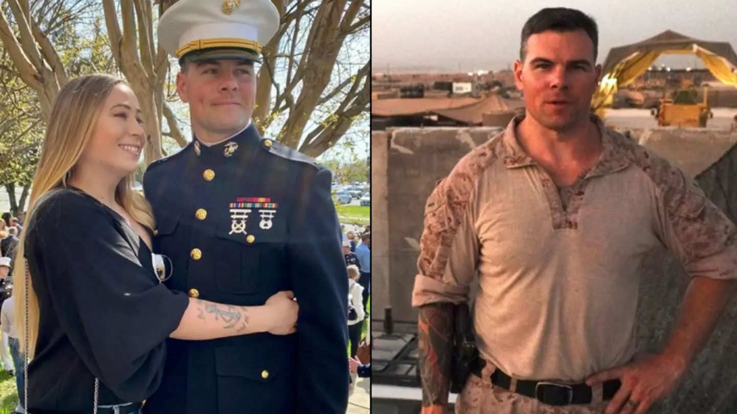 Women tell US Marine's wife he's 'cheating' on her due to very sinister truth