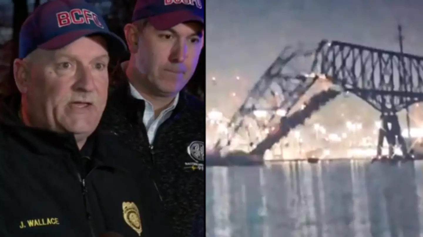 Two people removed from water after Baltimore bridge collapse 