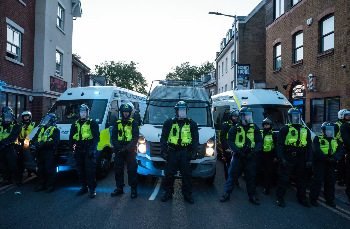 Rhetoric around asylum seekers in hotels has led to a number of violent incidents (Carl Court via Getty Images)