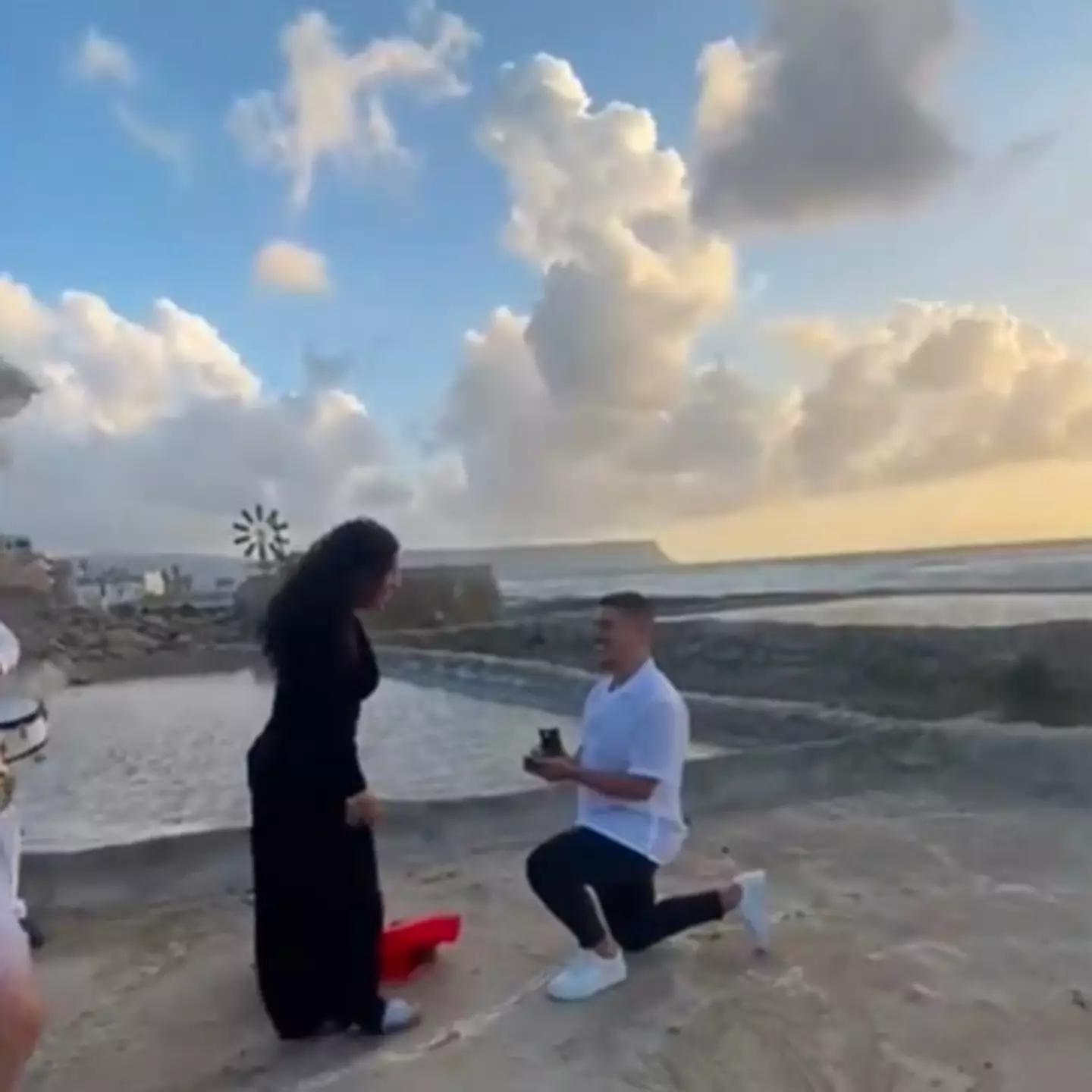 Vanessa Moujalli was proposed to in the most unconventional way.