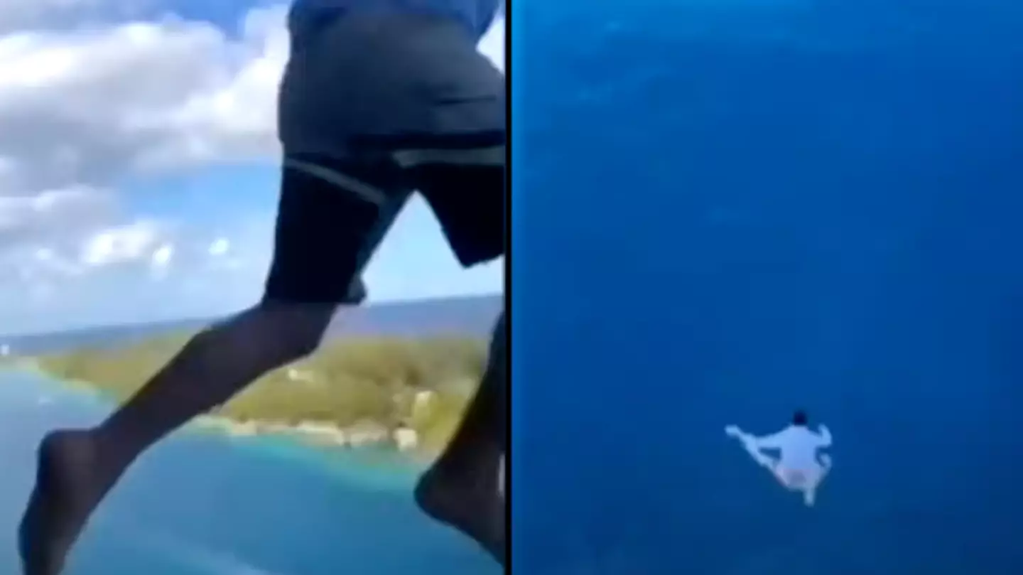 Man who survived jumping off 11th deck of a cruise ship admits he 'didn't really think it through'