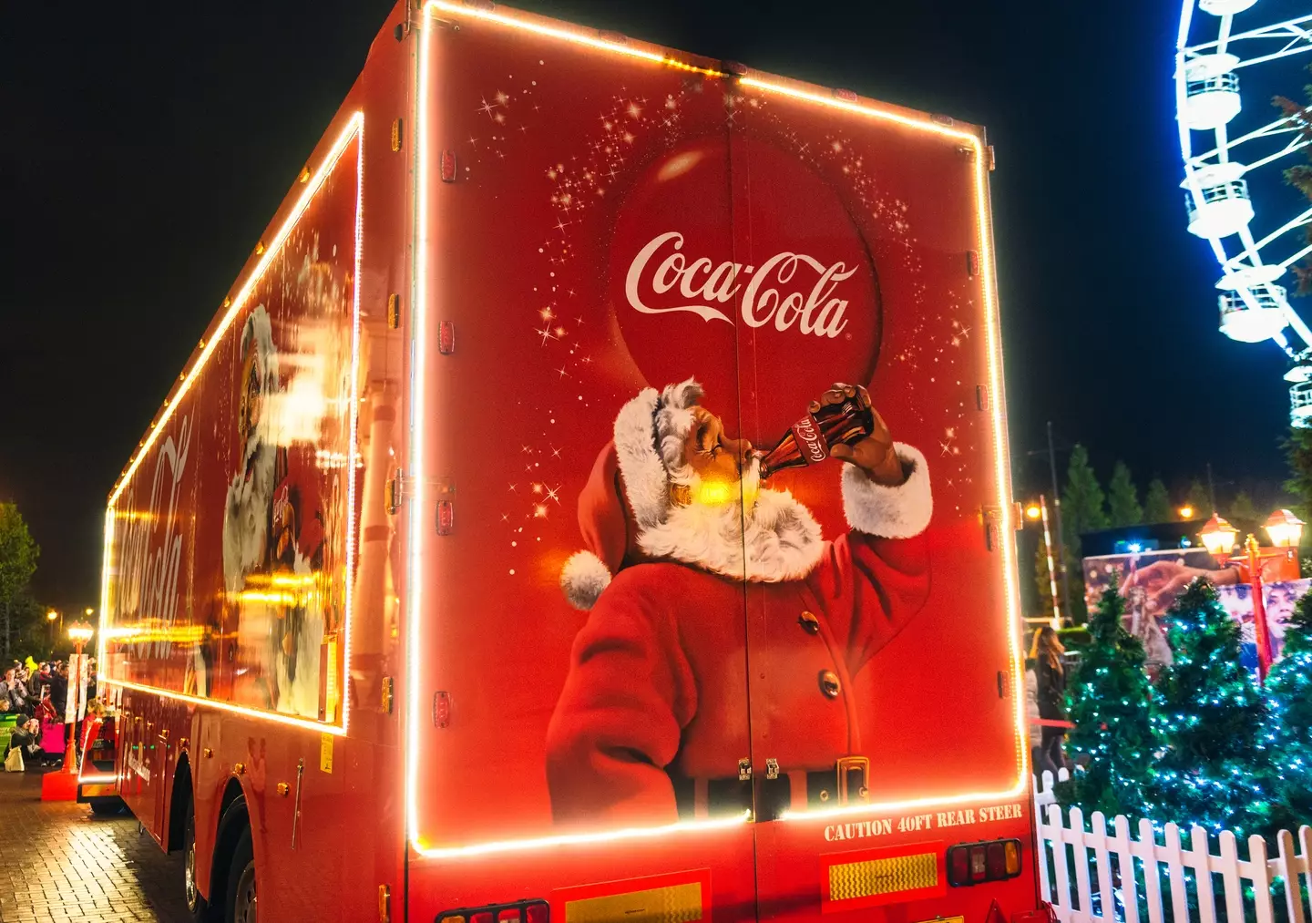 The famous Coca-Cola truck is once again making its way across the UK (Getty Stock Image)