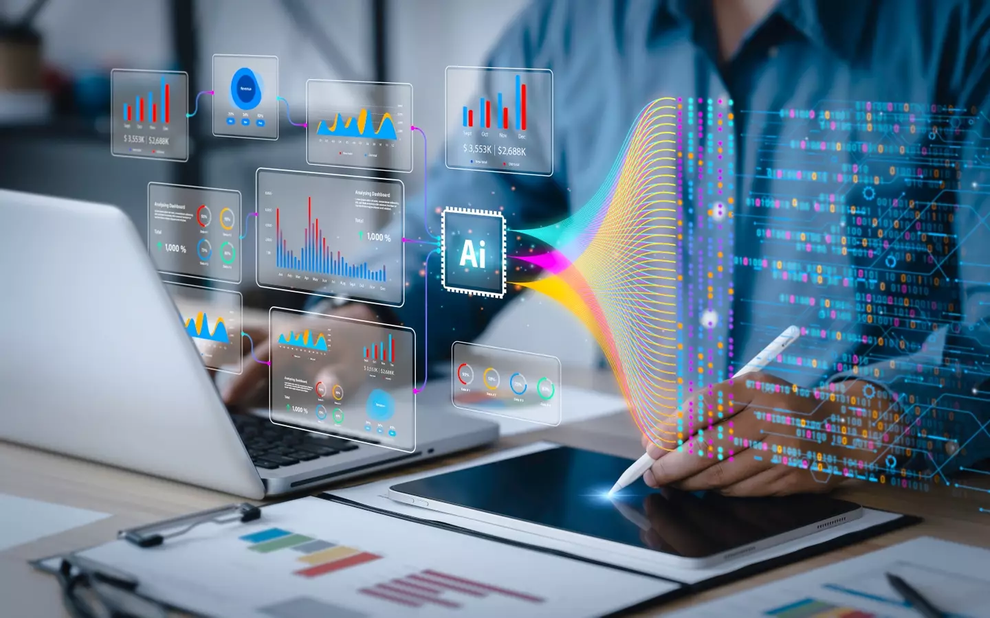 Netflix have begun incorporating AI into their work (Khanchit Khirisutchalual via Getty Images)