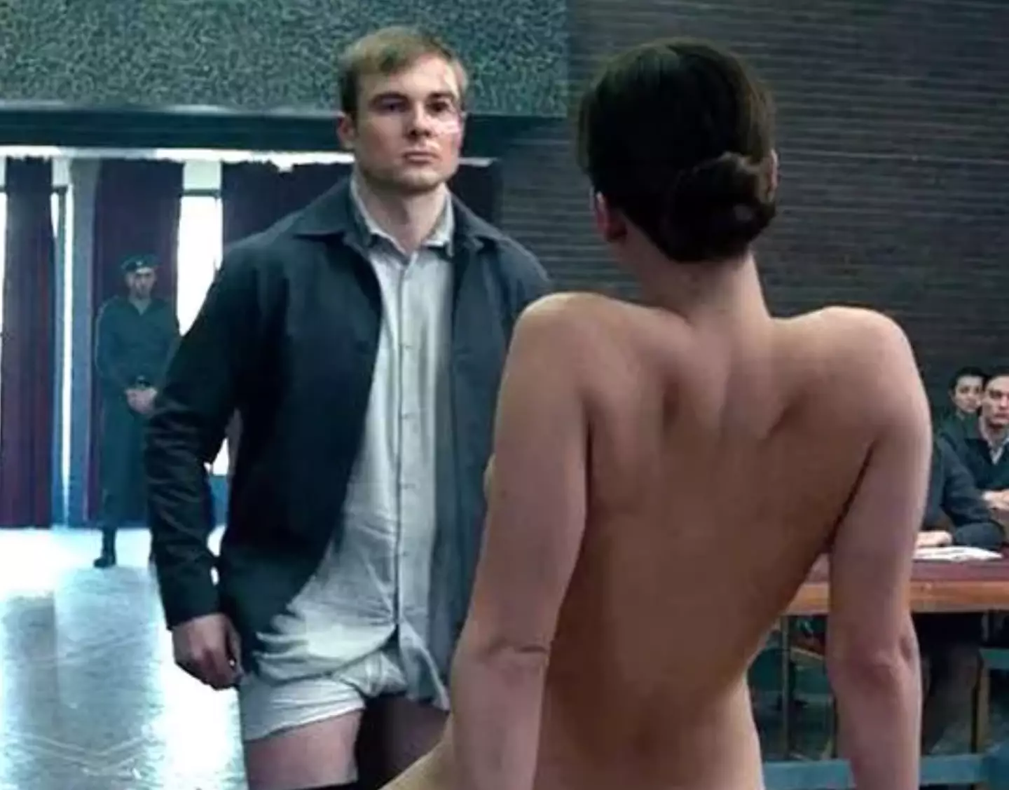 Jennifer Lawrence previously stripped off in Red Sparrow.