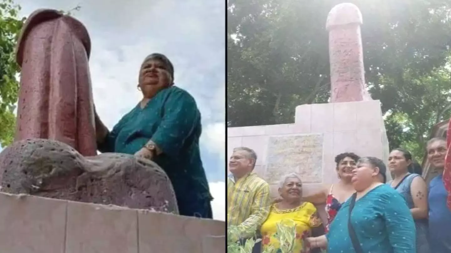 Grandma's Dying Wish Was For There To Be A Giant D*ck On Her Grave