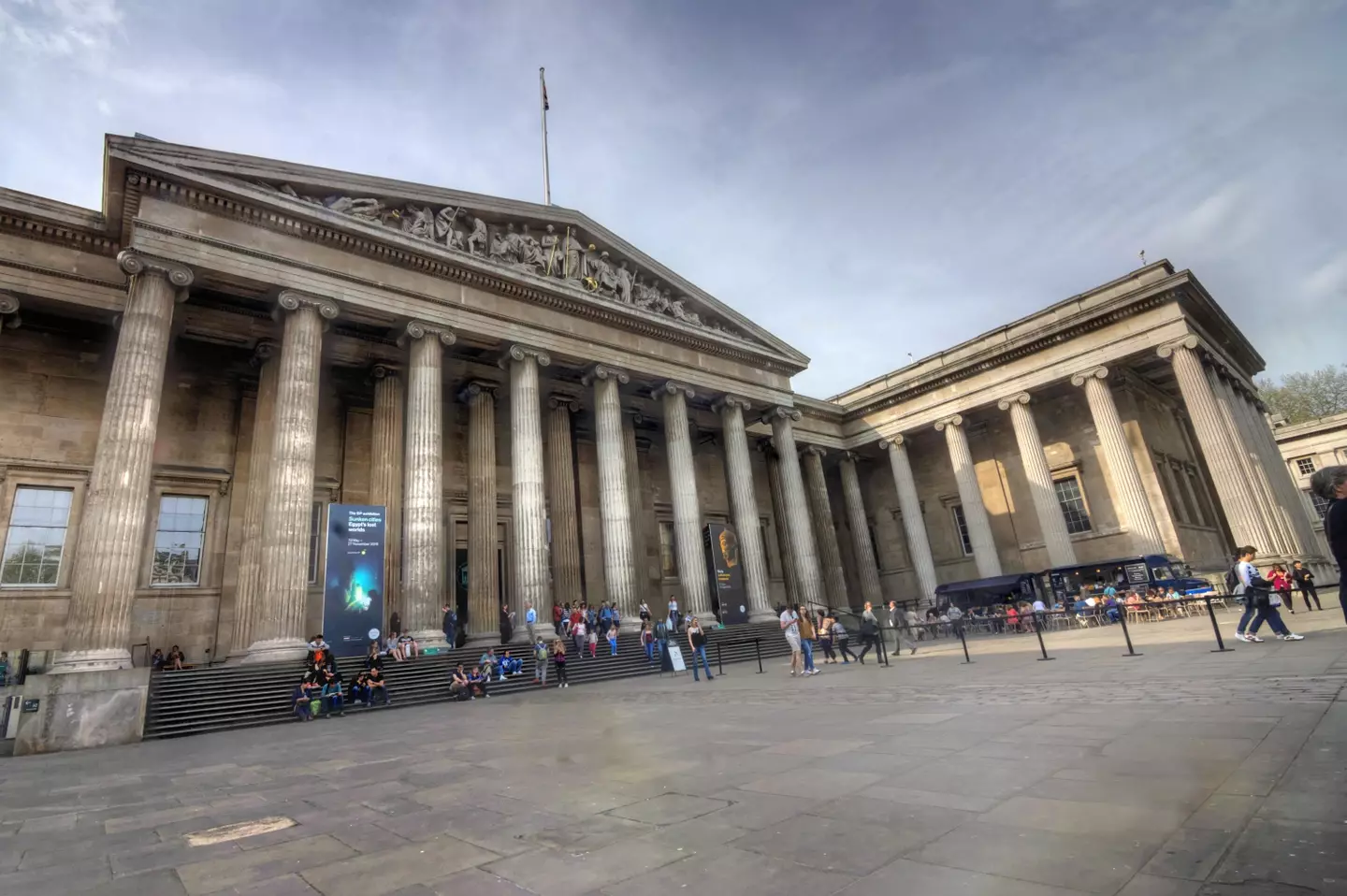 The abandoned tube station was located near the British Museum.