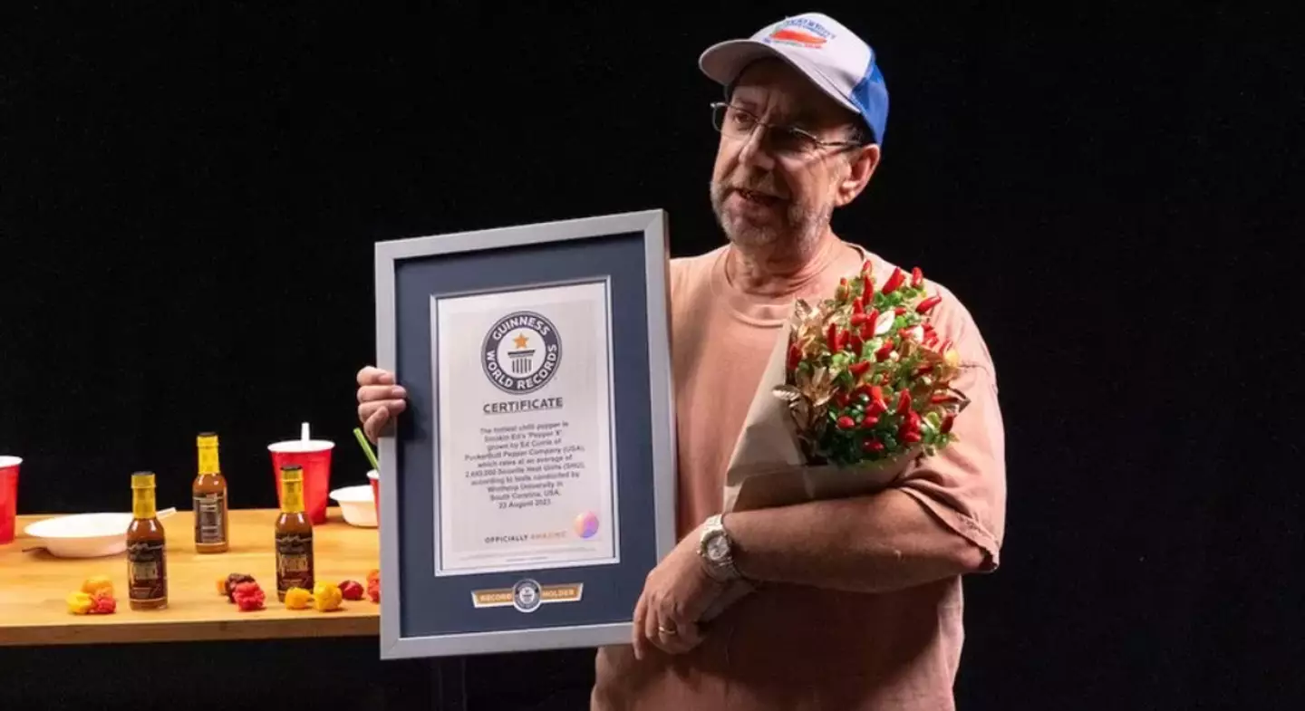 Ed Currie is the creator of the world's hottest pepper.