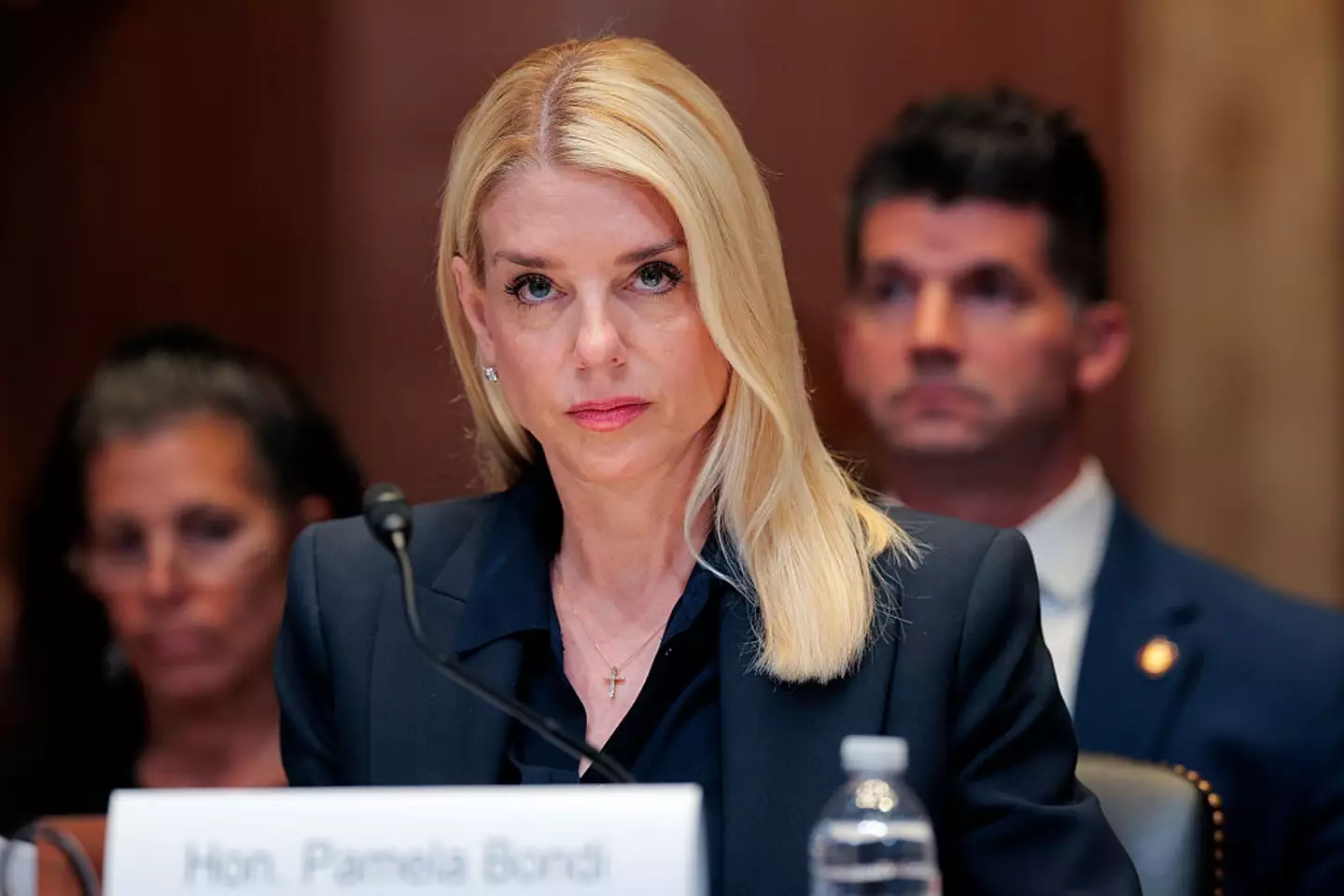 Bondi has been criticised over the files (Chip Somodevilla/Getty Images)