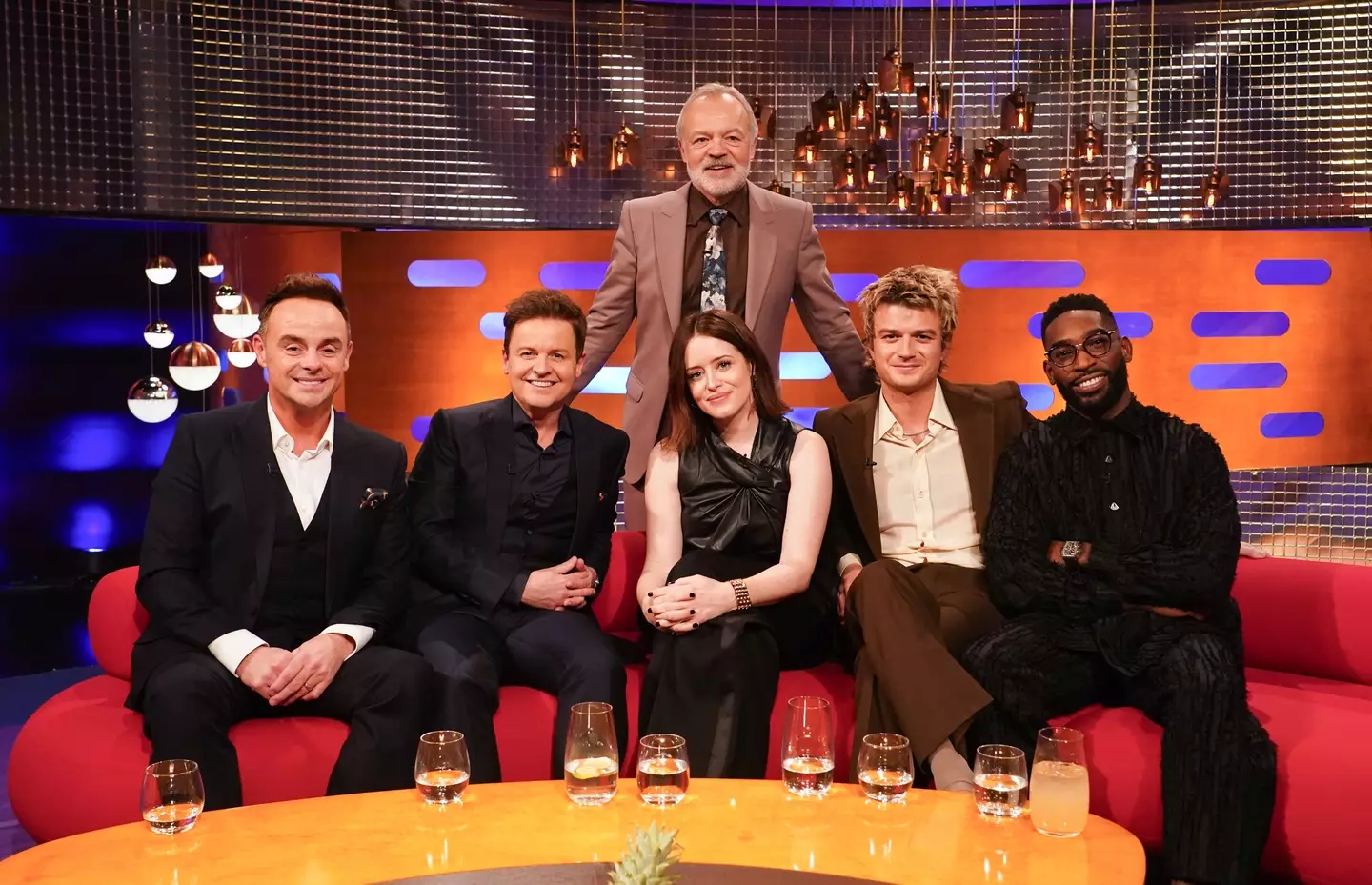 The seating arrangements on Graham Norton are carefully considered beforehand (BBC/PA)