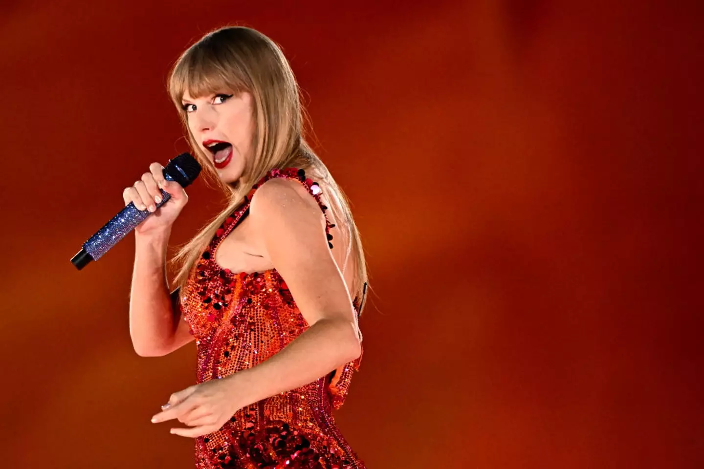 Taylor Swift recently got slated by Donald Trump after she endorsed his opponent. (JULIEN DE ROSA/AFP via Getty Images)