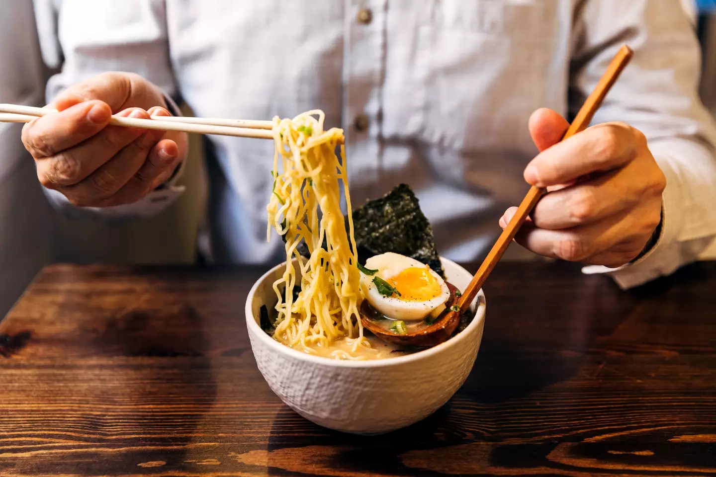 Don't expect to be getting ramen that looks like this. (Getty Stock Images)