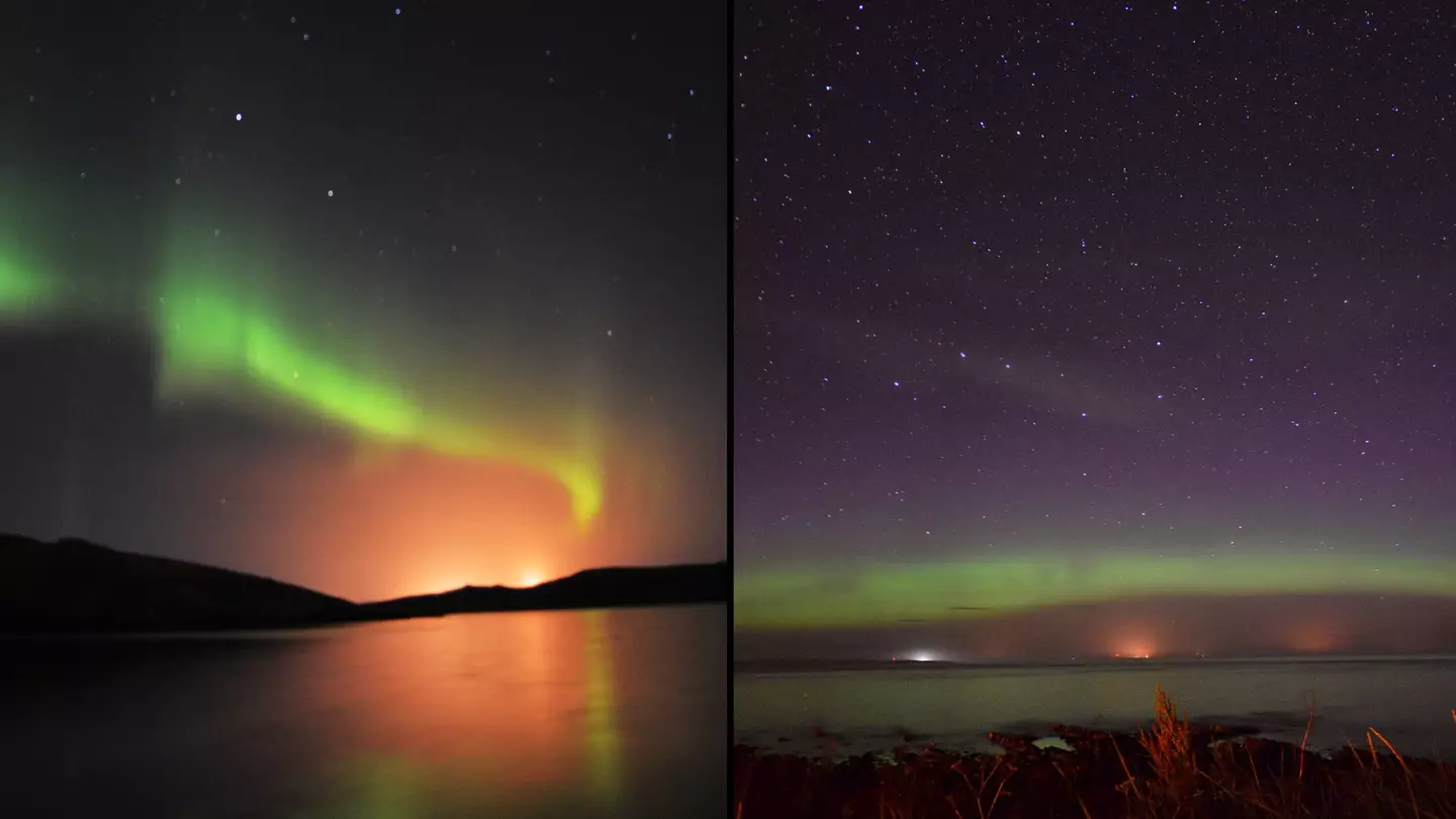 Best place in UK to see Northern Lights as phenomenon was visible in Britain last night
