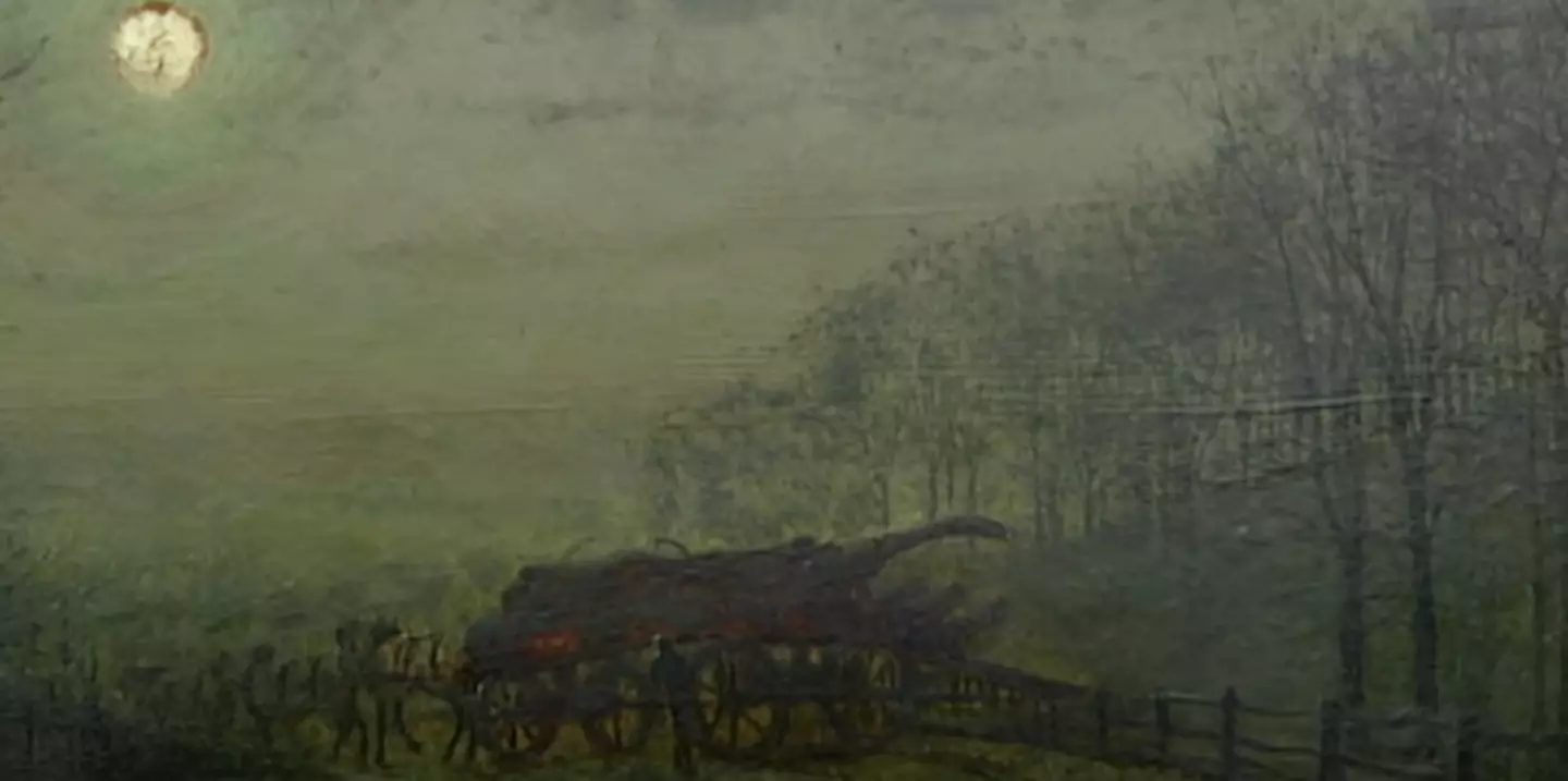 The art dealer said it was 'relatively minor work'. (BBC)