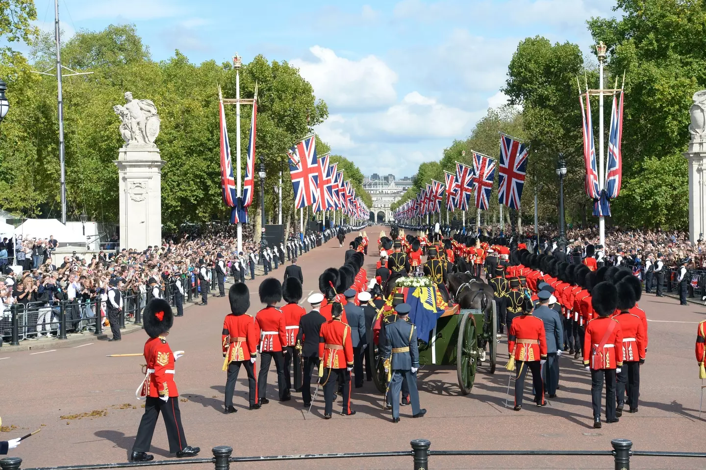 Services for the Queen's funeral are taking place in multiple locations.