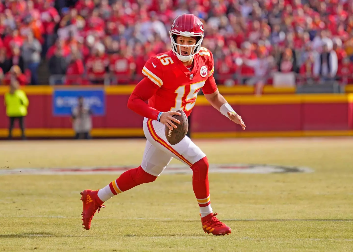 Mahomes is nursing an injury but will hope to win a second Super Bowl title.