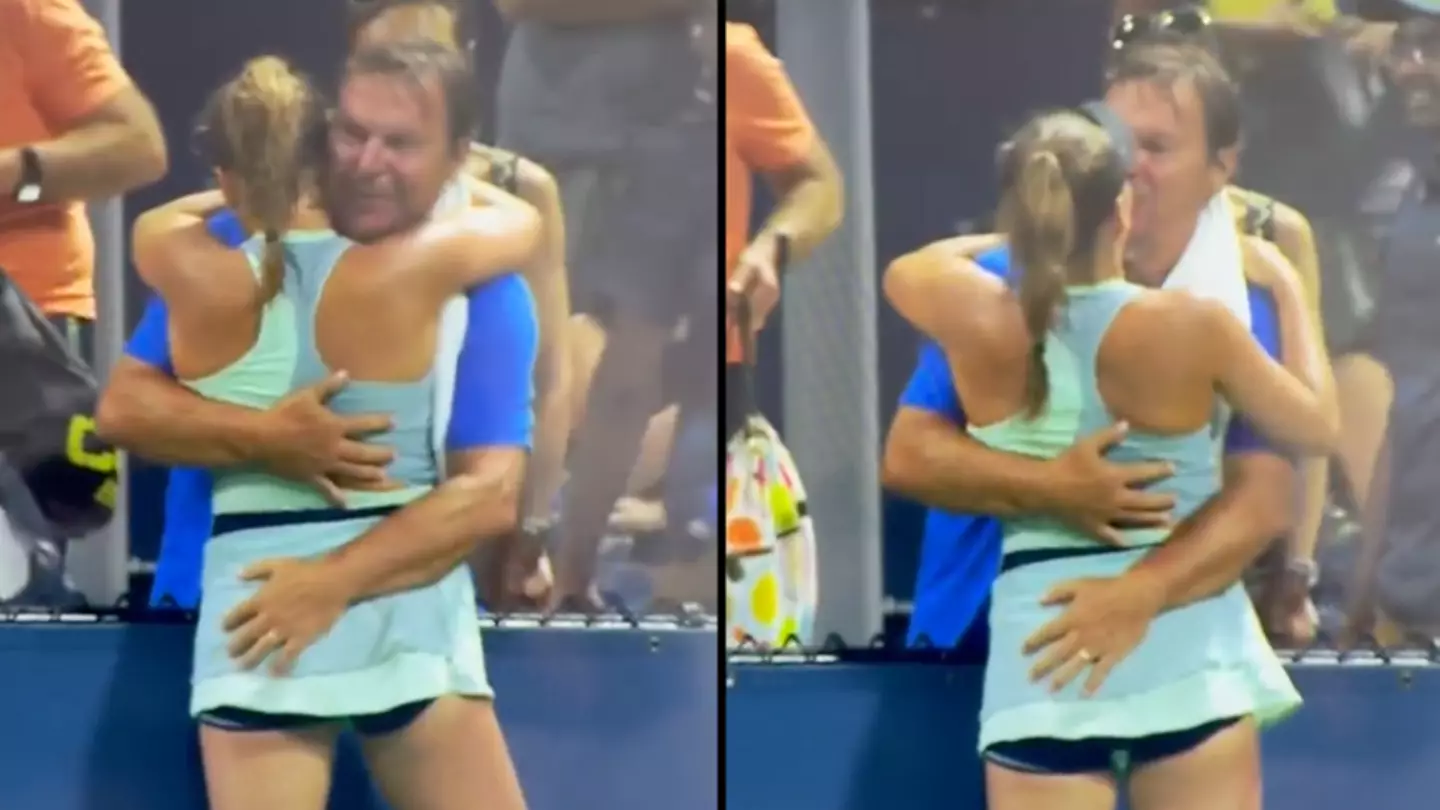 16-year-old tennis star's 'inappropriate' celebrations with father spark uproar at US Open